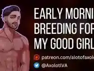 [M4F] Early Morning Breeding  Daddy Mdom Boyfriend ASMR Roleplay Audio for Women